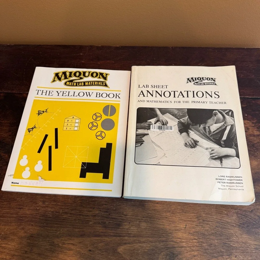 Miquon Math Lab Materials: The Yellow Book & Annotations‎ for Teacher
